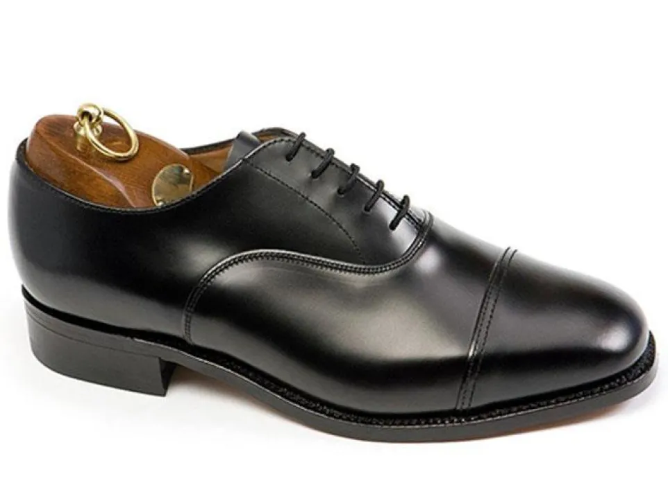 Mens Wide Fit Sanders Oxford Shoes