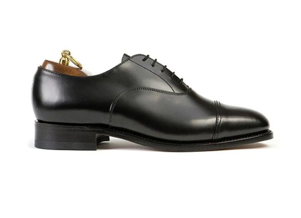 Mens Wide Fit Sanders Oxford Shoes