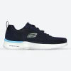 Men's Wide Fit Skechers 232291 Air Dynamight Tuned Up Walking Trainers