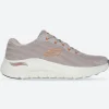 Men's Wide Fit Skechers 232701 Arch Fit 2.0 Road Wave Walking Trainers