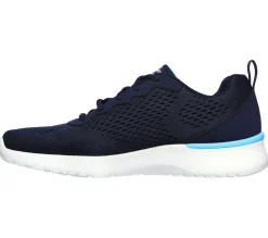 Men's Wide Fit Skechers 232291 Air Dynamight Tuned Up Walking Trainers