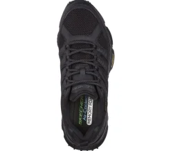 Men's Wide Fit Skechers 237214 Air Envoy Water Repellent outdoor Walking Trainers - Black