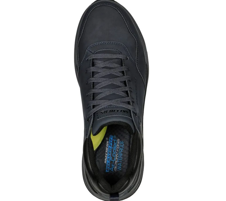Men's Wide Fit Skechers 210021 Benago Hombre Walking Trainers