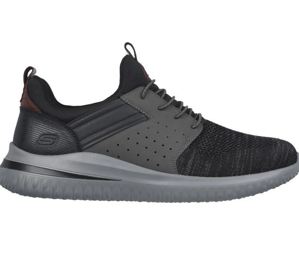 Men's Wide Fit Skechers 210238 Delson 3.0 Cicada Walking Trainers