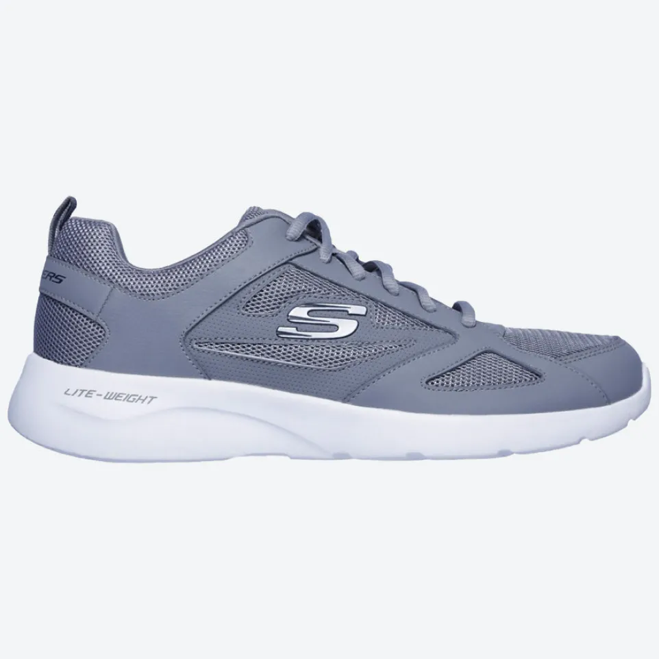 Men's Wide Fit Skechers 58363 Dynamight 2.0 Fallford Trainers