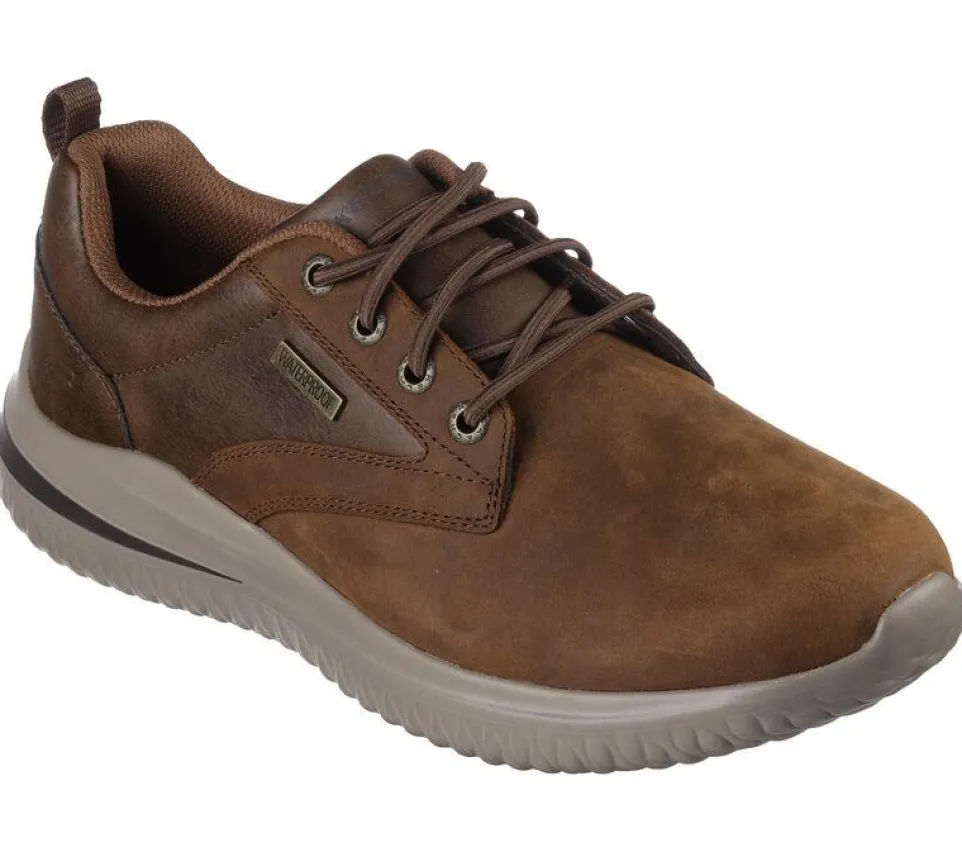 Men's Wide Fit Skechers 210661 Delson 3.0 Glavine Walking Trainers