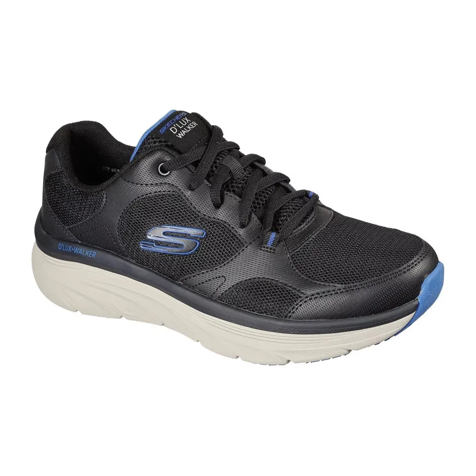 Men's Wide Fit Skechers 232260 D'lux Mainstream Walking Trainers