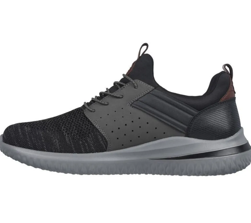 Men's Wide Fit Skechers 210238 Delson 3.0 Cicada Walking Trainers