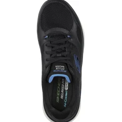 Men's Wide Fit Skechers 232260 D'lux Mainstream Walking Trainers