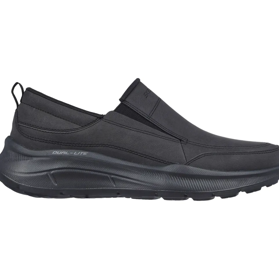 Men's Wide Fit Skechers 232517 Equalizer 5.0 Harvey Trainers - Black