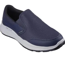Men's Wide Fit Skechers 232515 Equalizer 5.0 Persistable Trainers - Navy