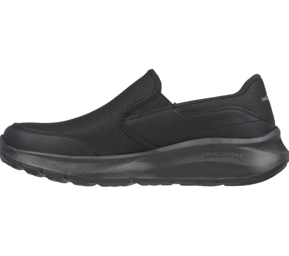 Men's Wide Fit Skechers 232515 Equalizer 5.0 Persistable Trainers - Black