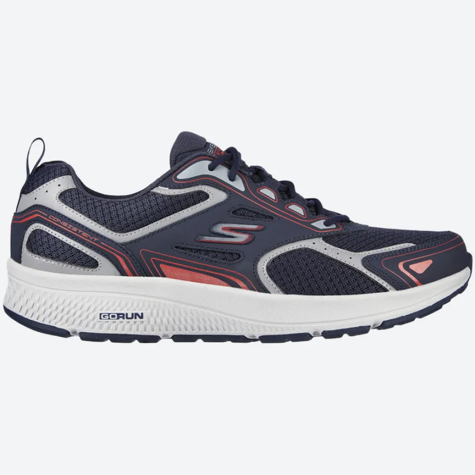 Men's Wide Fit Skechers 220034 Go Run Consistent Running Trainers - Goga Mat
