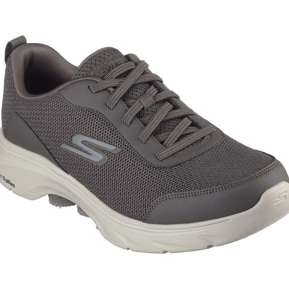 Men's Wide Fit Skechers 216644 Go Walk 7 Trainers