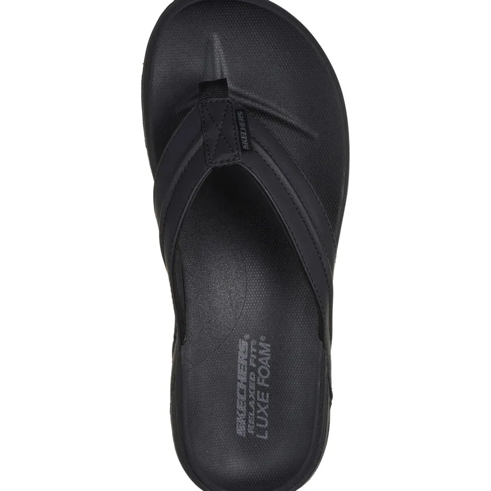 Men's Wide Fit Skechers 205111 Patino Marlee Slippers