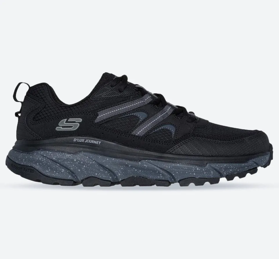 Men's Wide Fit Skechers 237192 Relaxed Fit D'lux Journey Trainers