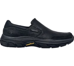 Men's Wide Fit Skechers 204480 Respected Calum Walking Trainers