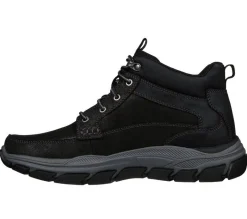 Men's Wide Fit Skechers 204454 Relaxed Fit Respected Boswell Good Year Boots