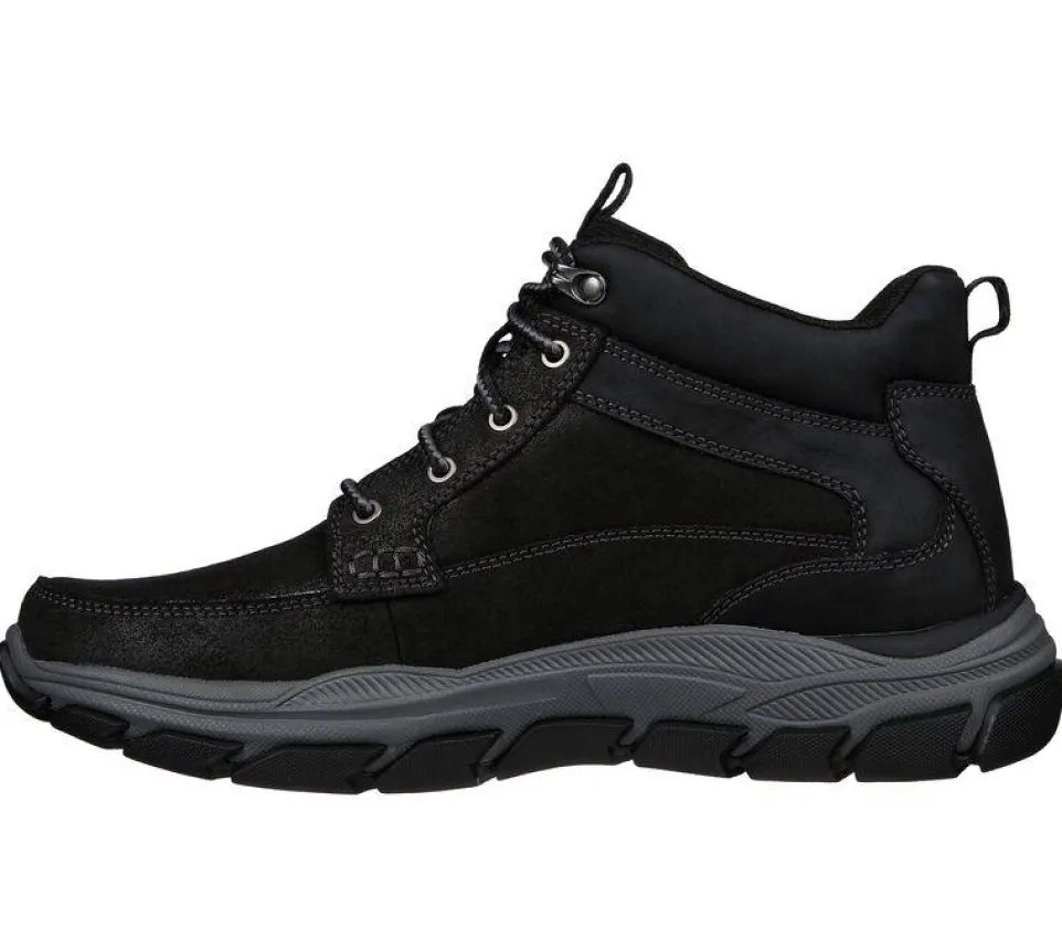 Men's Wide Fit Skechers 204454 Relaxed Fit Respected Boswell Good Year Boots