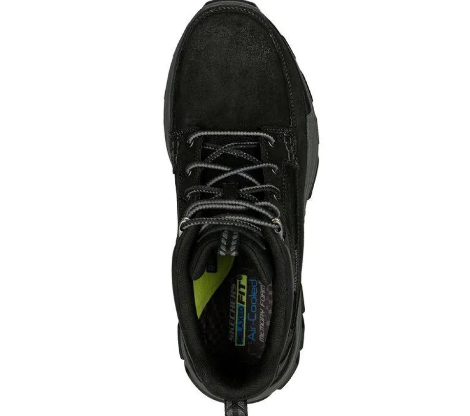 Men's Wide Fit Skechers 204454 Relaxed Fit Respected Boswell Good Year Boots