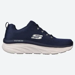 Men's Wide Fit Skechers 232364 Relaxed Fit D'Lux Walker Meerno Trainers