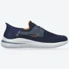 Men's Wide Fit Skechers 210606 Slip-ins Delson 3.0 Roth Trainers
