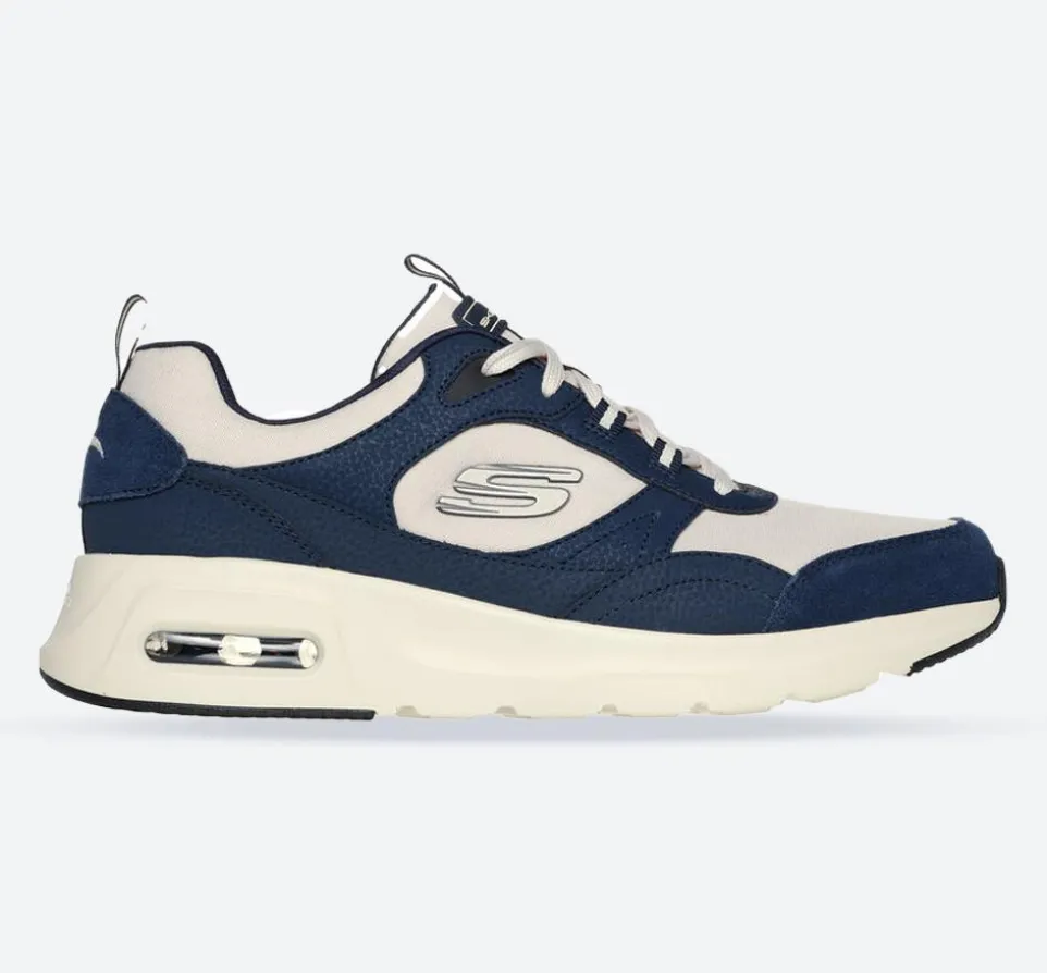 Men's Wide Fit Skechers 232648 Skech-Air Court Trainers