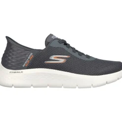 Men's Wide Fit Skechers 216496 Slip-ins Go Walk Flex Trainers