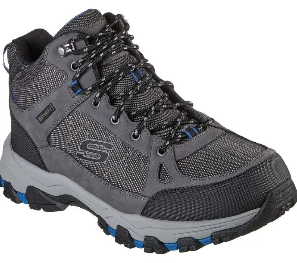 Men's Wide Fit Skechers 204477 Selmen Melano Hiking Boots