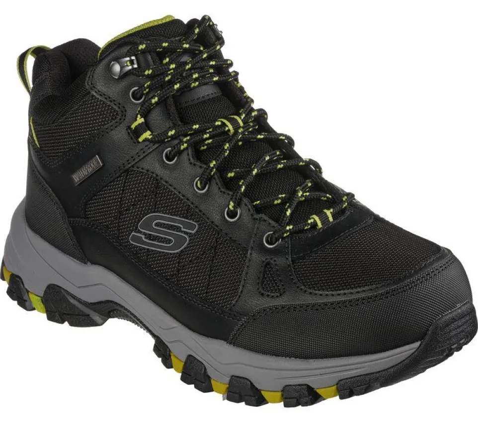 Men's Wide Fit Skechers 204477 Selmen Melano Hiking Boots