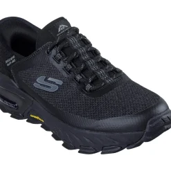 Men's Wide Fit Skechers 237309 Slip-ins Max Protect Assembly Trainers - Black