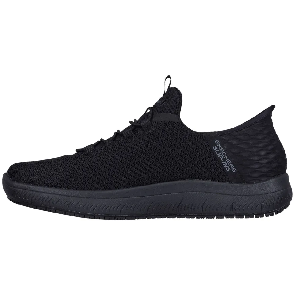 Men's Wide Fit Skechers 200205 Summits Slip-ins Colsin Work Trainers