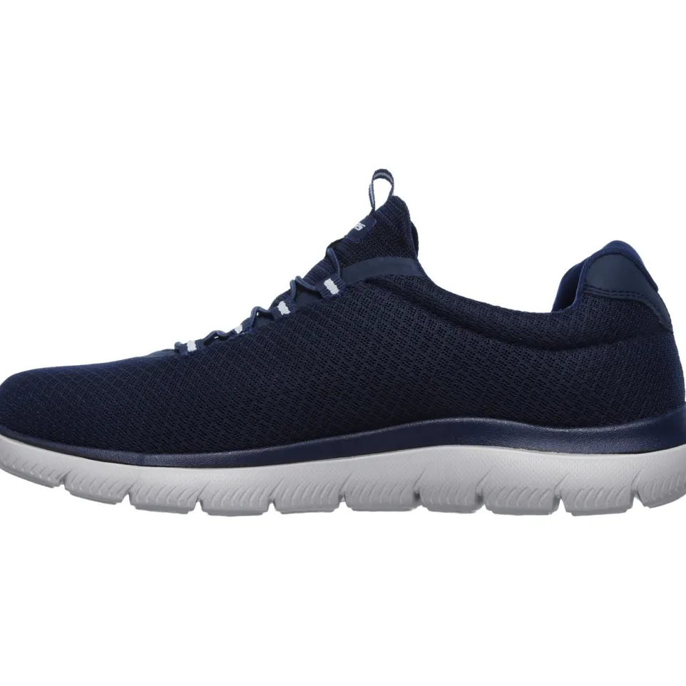 Men's Wide Fit Skechers 52811 Summits Slip On Sports Trainers