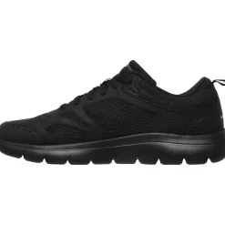 Men's Wide Fit Skechers 52812 Summits South Rim Sports Trainers - Black