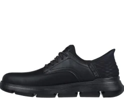 Men's Wide Fit Skechers 205046 Slip-ins Garza Gervin Trainers - Black