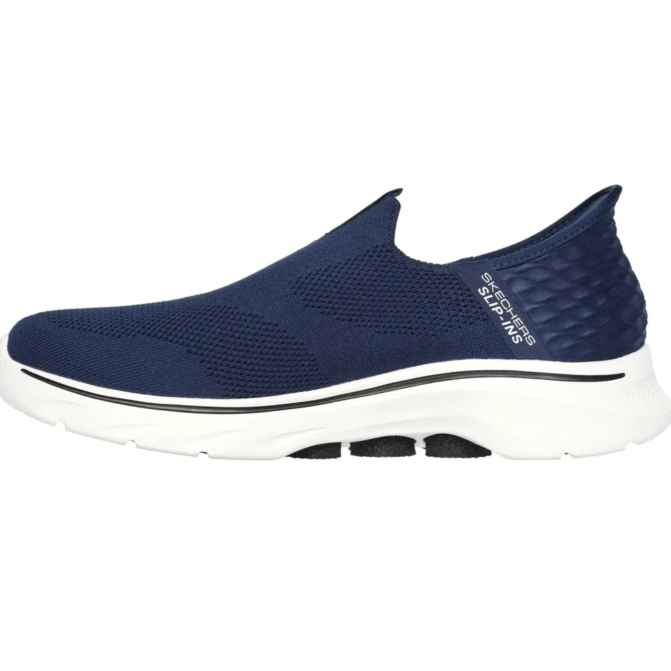 Men's Wide Fit Skechers 216641 Slip-ins Go Walk 7 Easy On 2 Trainers