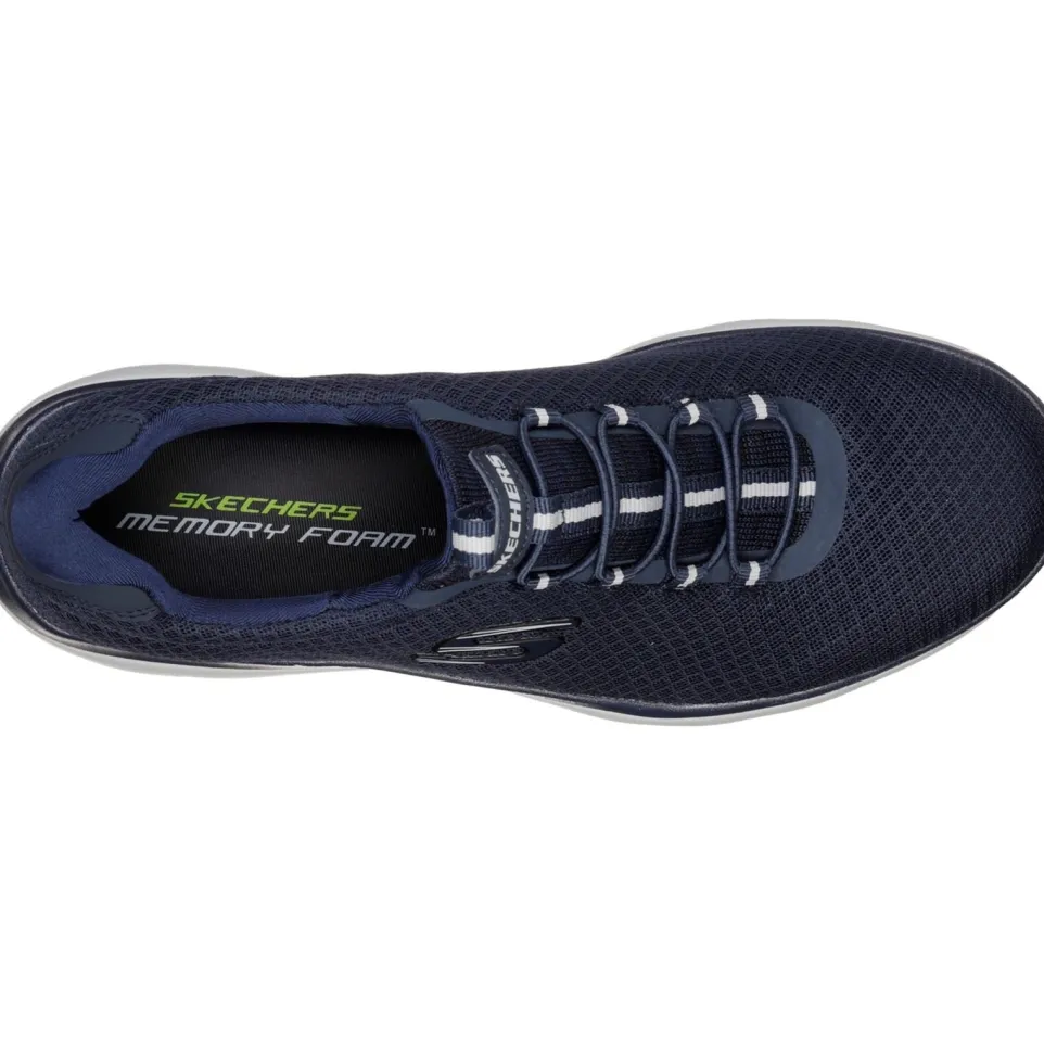 Men's Wide Fit Skechers 52811 Summits Slip On Sports Trainers