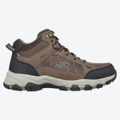 Men's Wide Fit Skechers 204477 Selmen Melano Hiking Boots