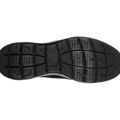 Men's Wide Fit Skechers 52811 Summits Slip On Sports Trainers - Black