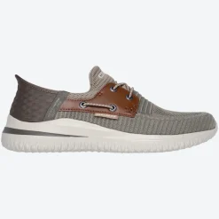 Men's Wide Fit Skechers 210606 Slip-ins Delson 3.0 Roth Trainers