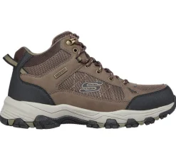 Men's Wide Fit Skechers 204477 Selmen Melano Hiking Boots