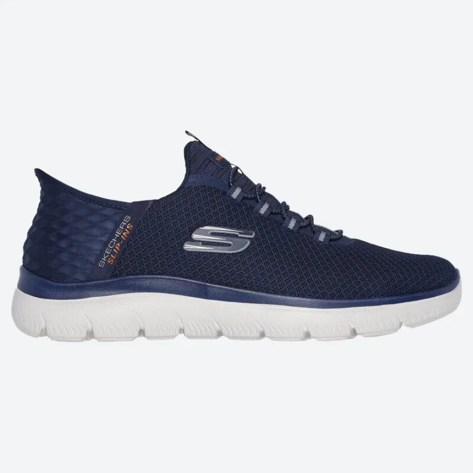 Men's Wide Fit Skechers 232457 Slip-ins Summits High Range Trainers