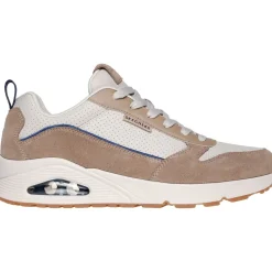 Men's Wide Fit Skechers 183011 Uno Stacre 2.0 Trainers