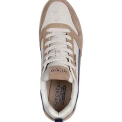 Men's Wide Fit Skechers 183011 Uno Stacre 2.0 Trainers
