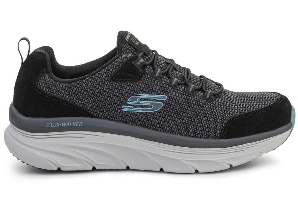Men's Wide Fit Skechers Bersaga 232263 D'lux Walking Trainers
