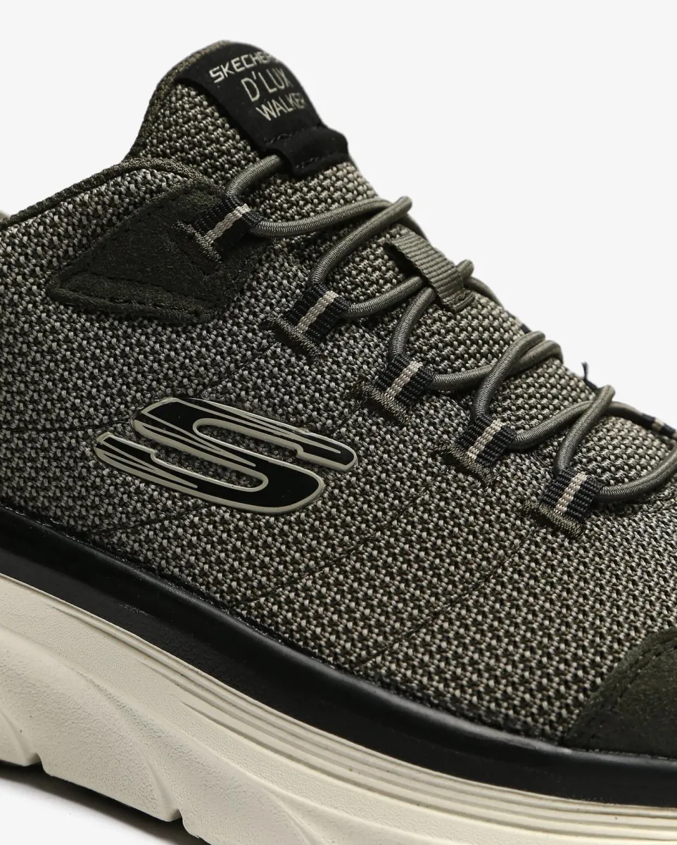 Men's Wide Fit Skechers Bersaga 232263 D'lux Walking Trainers