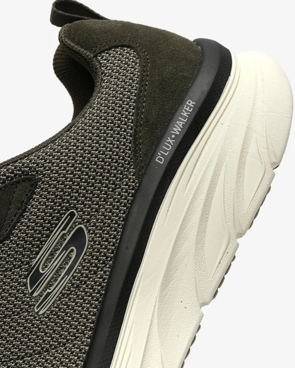 Men's Wide Fit Skechers Bersaga 232263 D'lux Walking Trainers