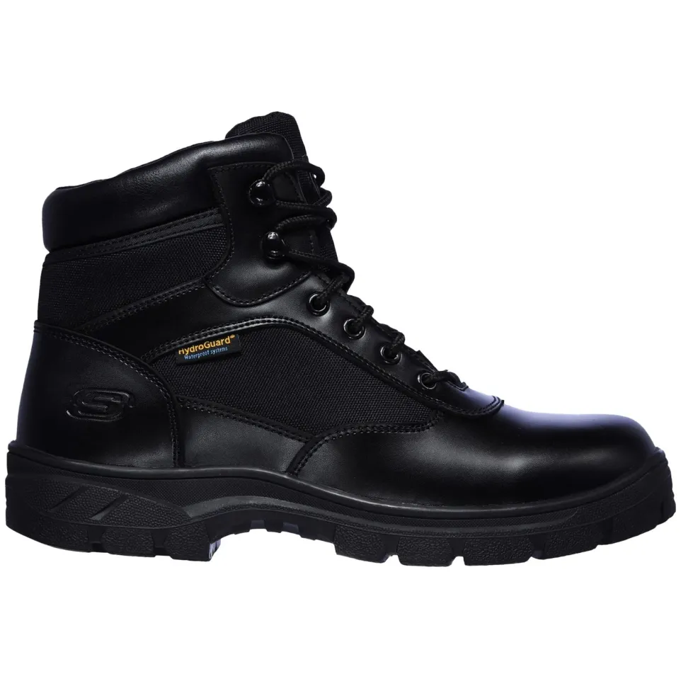 Men's Wide Fit Skechers 77526EC Wascana Benen Lace Waterproof Boots