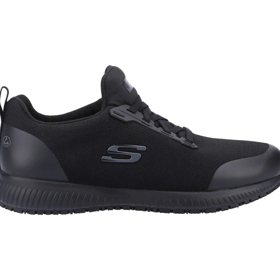 Men's Wide Fit Skechers 200051EC Squad SR Myton Occupational Trainers