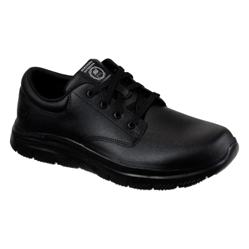 Men's Wide Fit Skechers 77513EC Flex Advantage Fourche Sr Occupational Trainers